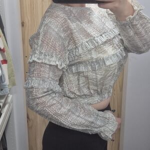 Fancywork Zara Metal Crop Top